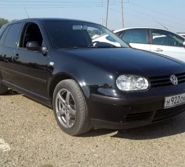 Купить Volkswagen Golf 1400 см3 МКПП (75 л.с.) Бензин инжектор в ст. Тбилисская- Приморско-Ахтарск: цвет черный Хетчбэк 2003 года по цене 335000 рублей, объявление №4820 на сайте Авторынок23