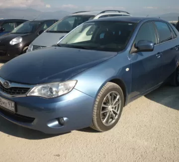 Купить Subaru Impreza 1600 см3 АКПП (90 л.с.) Бензиновый в Новороссийск: цвет синий металик Седан 2008 года по цене 570000 рублей, объявление №221 на сайте Авторынок23