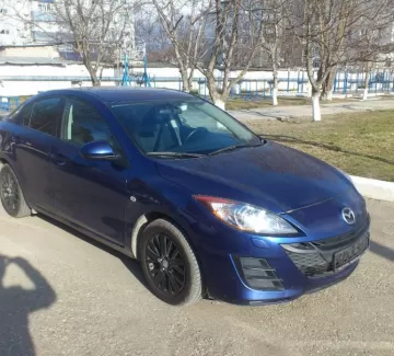 Купить Mazda 3 1600 см3 АКПП (105 л.с.) Бензиновый в Новороссийск: цвет синий Седан 2009 года по цене 525000 рублей, объявление №713 на сайте Авторынок23