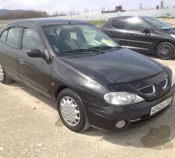 Купить Renault Megane 1600 см3 МКПП (106 л.с.) Бензиновый в Геленджик: цвет черный Седан 2003 года по цене 160000 рублей, объявление №1085 на сайте Авторынок23