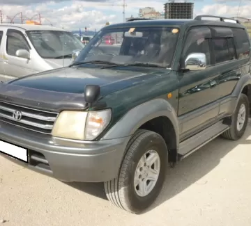 Купить Toyota Land Cruiser Prado 3000 см3 АКПП (125 л.с.) Дизель турбонаддув в Новоросийск: цвет тёмно-зелёный Внедорожник 1997 года по цене 610000 рублей, объявление №125 на сайте Авторынок23