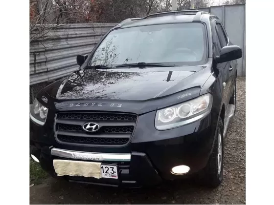 Купить Hyundai Santa fe 2698 см3 МКПП (189 л.с.) Бензин инжектор в Краснодар: цвет Чёрный Внедорожник 2005 года по цене 510000 рублей, объявление №18804 на сайте Авторынок23