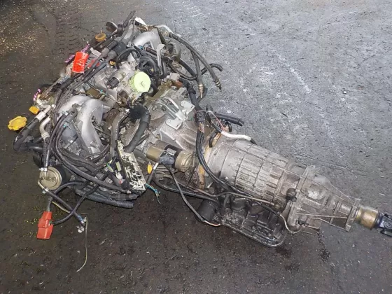 Контрактный двигатель с акпп Subaru EJ18 Краснодар