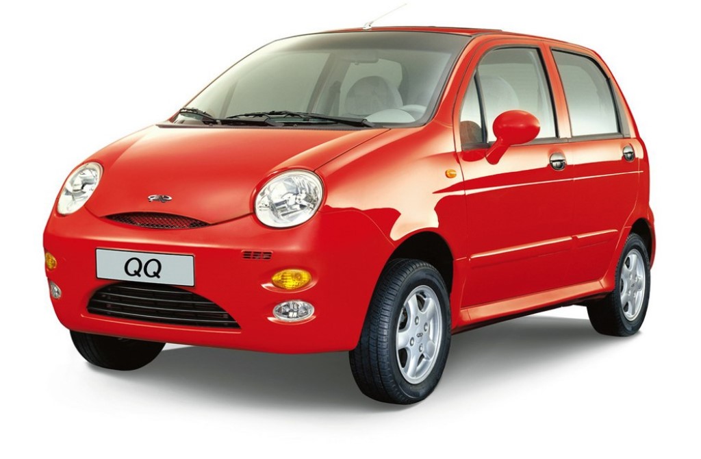 chery qq и daewoo matiz