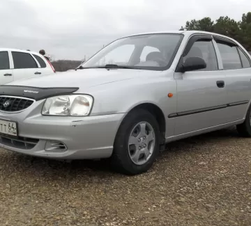 Купить Hyundai Accent 1500 см3 МКПП (108 л.с.) Бензин инжектор в Армавир: цвет серебро Седан 2005 года по цене 220000 рублей, объявление №5308 на сайте Авторынок23