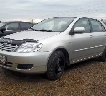 Купить Toyota Corolla 1400 см3 МКПП (97 л.с.) Бензин инжектор в Тихорецк: цвет серебро Седан 2006 года по цене 345000 рублей, объявление №5710 на сайте Авторынок23