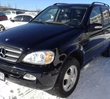 Купить Mercedes-Benz ML-320 3200 см3 АКПП (218 л.с.) Бензин инжектор в Новороссийск: цвет черный Внедорожник 2002 года по цене 550000 рублей, объявление №765 на сайте Авторынок23