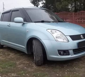 Купить Suzuki Swift 1300 см3 МКПП (92 л.с.) Бензин инжектор в Кропоткин: цвет голубой Хетчбэк 2008 года по цене 360000 рублей, объявление №3707 на сайте Авторынок23