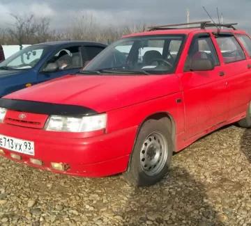 Купить ВАЗ (LADA) 21111 1600 см3 МКПП (102 л.с.) Бензин инжектор в Кропоткин: цвет красный Универсал 2003 года по цене 145000 рублей, объявление №3032 на сайте Авторынок23