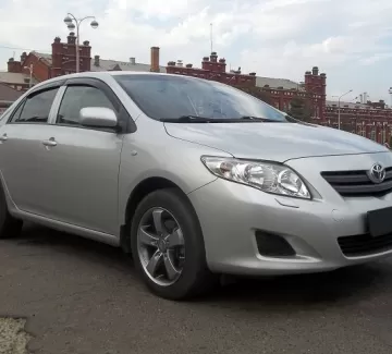 Купить Toyota Corolla 1600 см3 МКПП (124 л.с.) Бензин инжектор в Кропоткин: цвет серебро Седан 2008 года по цене 485000 рублей, объявление №5529 на сайте Авторынок23