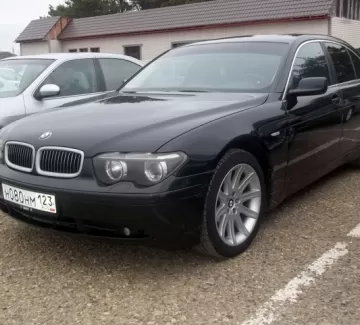 Купить BMW 735 3500 см3 АКПП (235 л.с.) Бензин инжектор в Кропоткин: цвет черный Седан 2002 года по цене 550000 рублей, объявление №3432 на сайте Авторынок23