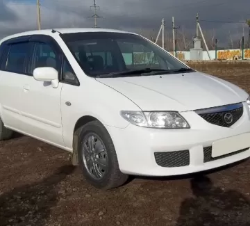 Купить Mazda Premacy 1800 см3 АКПП (130 л.с.) Бензин инжектор в Кропоткин: цвет белый Минивэн 2002 года по цене 215000 рублей, объявление №3035 на сайте Авторынок23