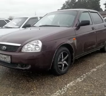 Купить ВАЗ (LADA) Priora. 1600 см3 МКПП (81 л.с.) Бензин инжектор в Краснодар: цвет аметист Седан 2007 года по цене 225000 рублей, объявление №2496 на сайте Авторынок23