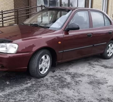 Купить Hyundai Accent 1500 см3 АКПП (102 л.с.) Бензин инжектор в Дядьковская : цвет Красный Седан 2007 года по цене 202000 рублей, объявление №23820 на сайте Авторынок23