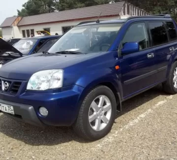 Купить Nissan X-Trail 2200 см3 МКПП (114 л.с.) Бензин инжектор в Кропоткин: цвет синий Внедорожник 2003 года по цене 360000 рублей, объявление №4718 на сайте Авторынок23