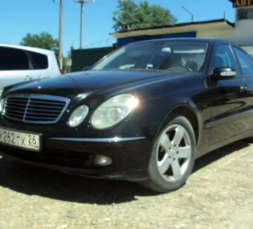 Купить Mercedes-Benz E-Class 3000 см3 АКПП (231 л.с.) Бензин инжектор в Кропоткин: цвет черный Седан 2005 года по цене 650000 рублей, объявление №4222 на сайте Авторынок23 Купить Mercedes-Benz E-Class 3000 см3 АКПП (231 л.с.) Бензин инжектор в Кропоткин: цвет черный Седан 2005 года по цене 650000 рублей, объявление №4222 на сайте Авторынок23