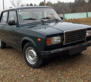 Купить ВАЗ (LADA) 2107 1600 см3 МКПП (75 л.с.) Бензин инжектор в Кропоткин: цвет Зеленый Седан 2008 года по цене 105000 рублей, объявление №2764 на сайте Авторынок23