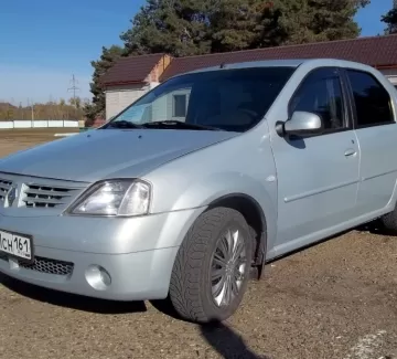 Купить Renault Logan 1600 см3 МКПП (87 л.с.) Бензин инжектор в Белая Глина: цвет серебро Седан 2008 года по цене 215000 рублей, объявление №5273 на сайте Авторынок23