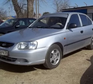 Купить Hyundai Accent 1600 см3 МКПП (123 л.с.) Бензин инжектор в Кропоткин: цвет серебро Седан 2007 года по цене 255000 рублей, объявление №3511 на сайте Авторынок23