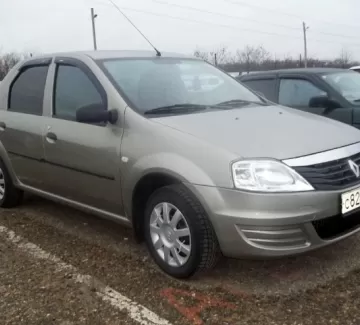 Купить Renault Logan 1400 см3 МКПП (77 л.с.) Бензин инжектор в с. Выселки: цвет серый Седан 2012 года по цене 370000 рублей, объявление №3437 на сайте Авторынок23