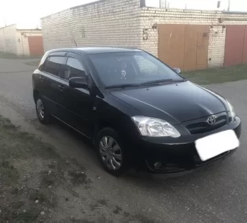 Купить Toyota Corolla 1600 см3 АКПП (110 л.с.) Бензин инжектор в Крымск: цвет Черный Хетчбэк 2005 года по цене 195000 рублей, объявление №21825 на сайте Авторынок23