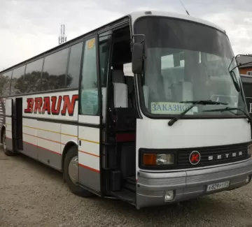 Купить Setra S 215 HD 12860 см3 МКПП (480 л.с.) Дизель в Краснодар: цвет белый Туристический 1993 года по цене 2500000 рублей, объявление №341 на сайте Авторынок23