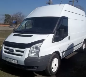 Купить Ford Transit 2400 см3 МКПП (140 л.с.) Дизель турбонаддув в Кропоткин: цвет белый Фургон 2010 года по цене 855000 рублей, объявление №3514 на сайте Авторынок23