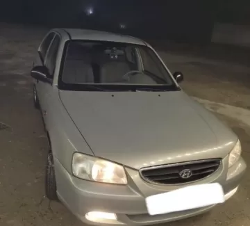 Купить Hyundai Accent 1500 см3 АКПП (102 л.с.) Бензин инжектор в Новомышастовская : цвет Бежевый Седан 2008 года по цене 160000 рублей, объявление №24088 на сайте Авторынок23