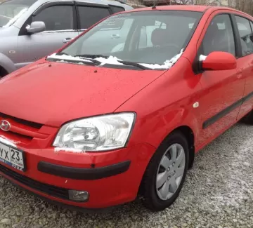 Купить Hyundai Getz 1400 см3 АКПП (97 л.с.) Бензиновый в Новороссийск: цвет красный Хетчбэк 2004 года по цене 270000 рублей, объявление №753 на сайте Авторынок23