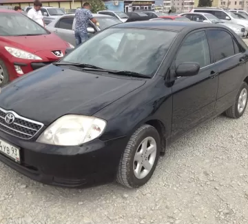 Купить Toyota Corolla 1500 см3 АКПП (110 л.с.) Бензин инжектор в Новороссийск: цвет черный Седан 2002 года по цене 260000 рублей, объявление №1442 на сайте Авторынок23 Купить Toyota Corolla 1500 см3 АКПП (110 л.с.) Бензин инжектор в Новороссийск: цвет черный Седан 2002 года по цене 260000 рублей, объявление №1442 на сайте Авторынок23