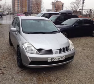 Купить Nissan Tiida Latio 1500 см3 АКПП (105 л.с.) Бензин инжектор в Новороссийск: цвет серебро Седан 2005 года по цене 270000 рублей, объявление №2941 на сайте Авторынок23 Купить Nissan Tiida Latio 1500 см3 АКПП (105 л.с.) Бензин инжектор в Новороссийск: цвет серебро Седан 2005 года по цене 270000 рублей, объявление №2941 на сайте Авторынок23