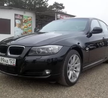 Купить BMW BMW 320d X-drive 2000 см3 АКПП (149 л.с.) Дизель турбонаддув в Кропоткин: цвет черный Седан 2009 года по цене 825000 рублей, объявление №2646 на сайте Авторынок23
