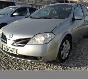 Купить Nissan Primera 2000 см3 АКПП (150 л.с.) Бензиновый в Новороссийск: цвет серебро Седан 2002 года по цене 360000 рублей, объявление №825 на сайте Авторынок23