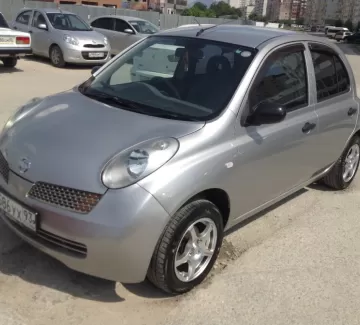 Купить Nissan March 1200 см3 АКПП (80 л.с.) Бензин инжектор в Новороссийск: цвет серебро Хетчбэк 2003 года по цене 205000 рублей, объявление №1684 на сайте Авторынок23 Купить Nissan March 1200 см3 АКПП (80 л.с.) Бензин инжектор в Новороссийск: цвет серебро Хетчбэк 2003 года по цене 205000 рублей, объявление №1684 на сайте Авторынок23