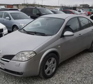 Купить Nissan Primera 1800 см3 АКПП (116 л.с.) Бензин инжектор в Новороссийск: цвет серый Седан 2005 года по цене 300000 рублей, объявление №959 на сайте Авторынок23