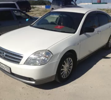 Купить Nissan Teana 2300 см3 АКПП (173 л.с.) Бензин инжектор в Новороссийск: цвет белый Седан 2004 года по цене 350000 рублей, объявление №2091 на сайте Авторынок23