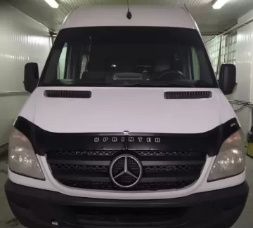 Купить Mercedes-Benz Sprinter 2100 см3 МКПП (150 л.с.) Дизель турбонаддув в Джигинка: цвет Белый Микроавтобус 2010 года по цене 225000 рублей, объявление №22576 на сайте Авторынок23