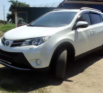 Купить Toyota RAV4 2200 см3 АКПП (150 л.с.) Дизель турбонаддув в Кропоткин: цвет белый Внедорожник 2014 года по цене 1520000 рублей, объявление №4448 на сайте Авторынок23