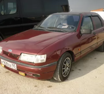 Купить Ford Sierra 1800 см3 МКПП (87 л.с.) Дизель турбонаддув в Новороссийск: цвет красный Седан 1992 года по цене 98000 рублей, объявление №325 на сайте Авторынок23