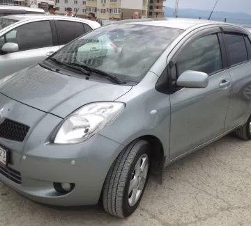 Купить Toyota Yaris 1300 см3 АКПП (87 л.с.) Бензин инжектор в Новороссийск: цвет серебро Хетчбэк 2008 года по цене 430000 рублей, объявление №1418 на сайте Авторынок23