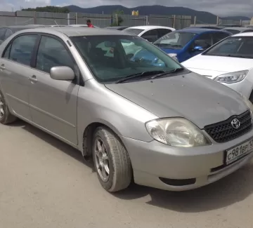 Купить Toyota Corolla 1500 см3 АКПП (109 л.с.) Бензин инжектор в Новороссийск: цвет серебро Седан 2001 года по цене 260000 рублей, объявление №1535 на сайте Авторынок23 Купить Toyota Corolla 1500 см3 АКПП (109 л.с.) Бензин инжектор в Новороссийск: цвет серебро Седан 2001 года по цене 260000 рублей, объявление №1535 на сайте Авторынок23