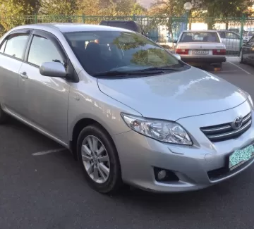 Купить Toyota Corolla 1600 см3 АКПП (124 л.с.) Бензин инжектор в Геленджик: цвет серебро Седан 2007 года по цене 400000 рублей, объявление №1979 на сайте Авторынок23