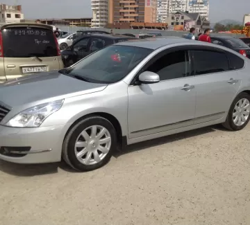 Купить Nissan Teana 2500 см3 АКПП (182 л.с.) Бензин инжектор в Славянск на Кубани: цвет серебро Седан 2009 года по цене 730000 рублей, объявление №1111 на сайте Авторынок23