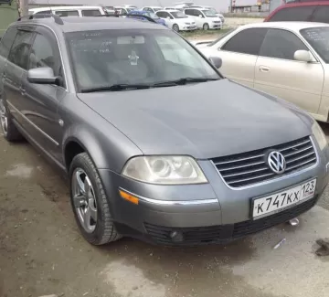 Купить Volkswagen Passat 1800 см3 АКПП (150 л.с.) Бензин турбонаддув в Новороссийск: цвет серый Универсал 2001 года по цене 320000 рублей, объявление №999 на сайте Авторынок23