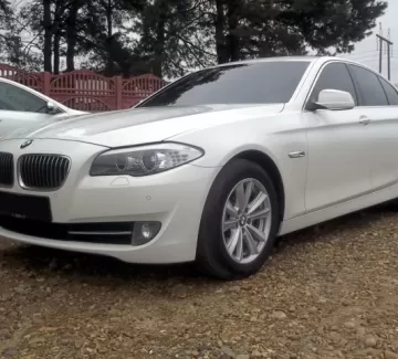 Купить BMW 528 2800 см3 АКПП (258 л.с.) Бензин инжектор в Кропоткин: цвет белый Седан 2011 года по цене 1620000 рублей, объявление №3534 на сайте Авторынок23