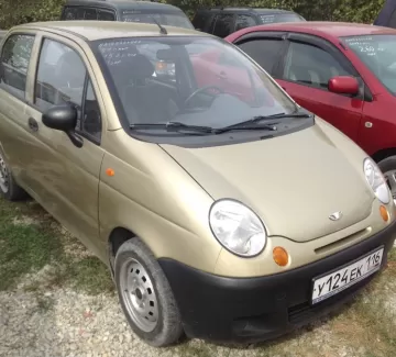 Купить ‎Daewoo Matiz 800 см3 МКПП (52 л.с.) Бензин инжектор в Новороссийск: цвет серебристо-бежевый Хетчбэк 2007 года по цене 150000 рублей, объявление №2242 на сайте Авторынок23