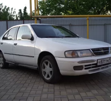 Купить Nissan Sunny 1600 см3 МКПП (94 л.с.) Бензин инжектор в Краснодар: цвет Белый Седан 1998 года по цене 117000 рублей, объявление №4305 на сайте Авторынок23