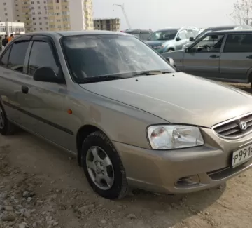 Купить Hyundai Accent 1500 см3 АКПП (102 л.с.) Бензиновый в Новороссийск: цвет серый Седан 2008 года по цене 330000 рублей, объявление №331 на сайте Авторынок23