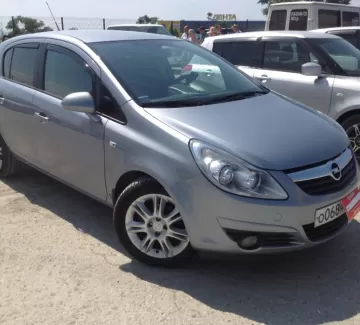 Купить Opel Corsa 1400 см3 АКПП (90 л.с.) Бензин инжектор в Новороссийск: цвет серебристо голубой Хетчбэк 2009 года по цене 400000 рублей, объявление №1693 на сайте Авторынок23