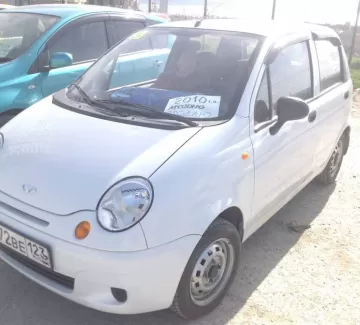 Купить ‎Daewoo Matiz 800 см3 МКПП (51 л.с.) Бензин инжектор в Горячий Ключ: цвет белый Хетчбэк 2010 года по цене 190000 рублей, объявление №1038 на сайте Авторынок23